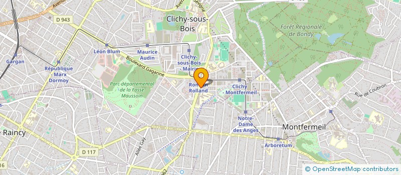 localisation de l'entreprise MADAME FATOU N'DIAYE à CLICHY-SOUS-BOIS