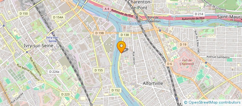 localisation de l'entreprise MADAME FATOU NDAO à ALFORTVILLE