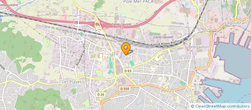 localisation de l'entreprise MADAME FATOU NDIAYE  LA SEYNE-SUR-MER