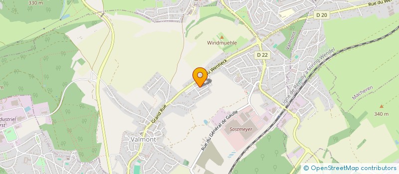 localisation de l'entreprise MADAME FATOU NIANG  VALMONT