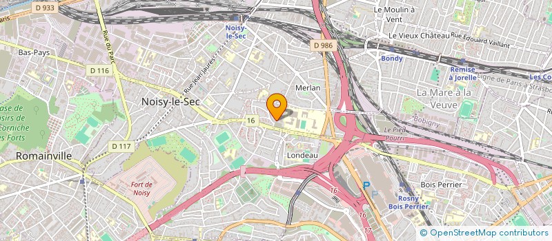 localisation de l'entreprise MADAME FATOU SARR à NOISY-LE-SEC