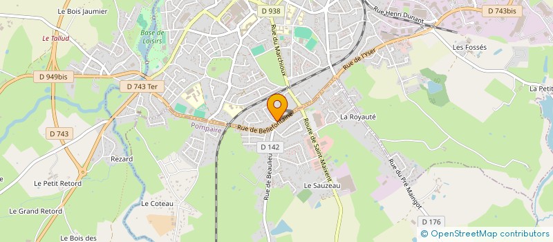 localisation de l'entreprise MADAME FATOU SARR  PARTHENAY