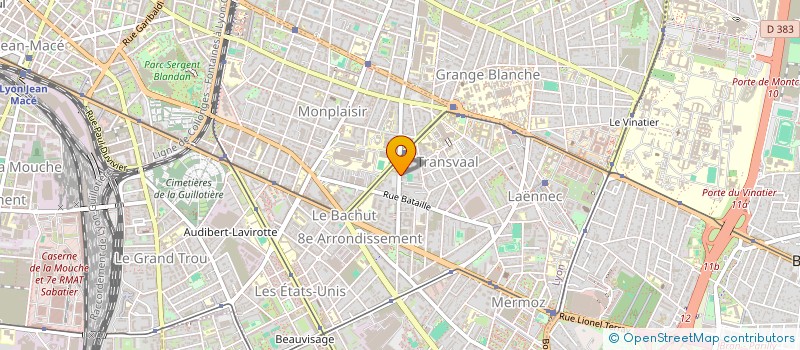 localisation de l'entreprise MADAME FATOU SENE  MACON