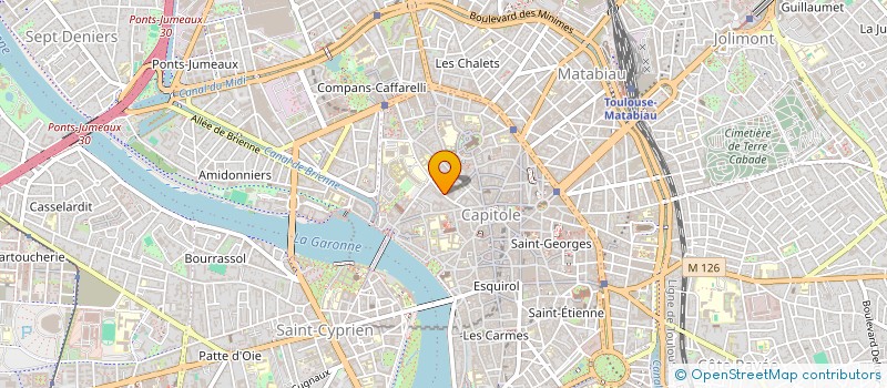 localisation de l'entreprise MADAME FATOU TOURE  TOULOUSE