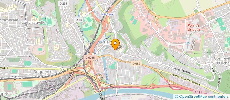 localisation de l'entreprise MADAME FATOU TOURE  HARFLEUR