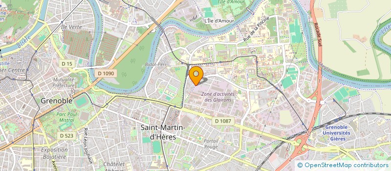 localisation de l'entreprise MADAME FATOU YADE  SAINT-MARTIN-D'HERES