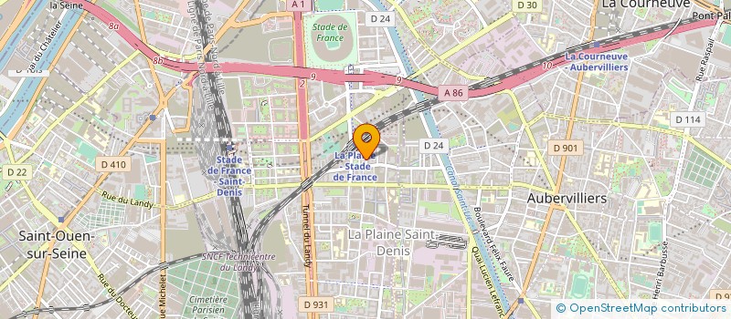 localisation de l'entreprise MADAME FATOUM BOUDAROUI  SAINT-DENIS