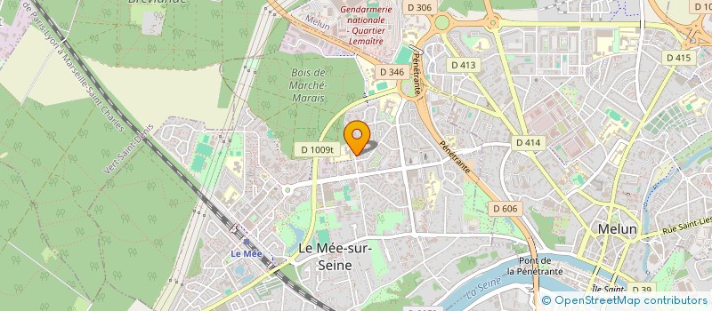 localisation de l'entreprise MADAME FATOUMA DIARRA  LE MEE-SUR-SEINE