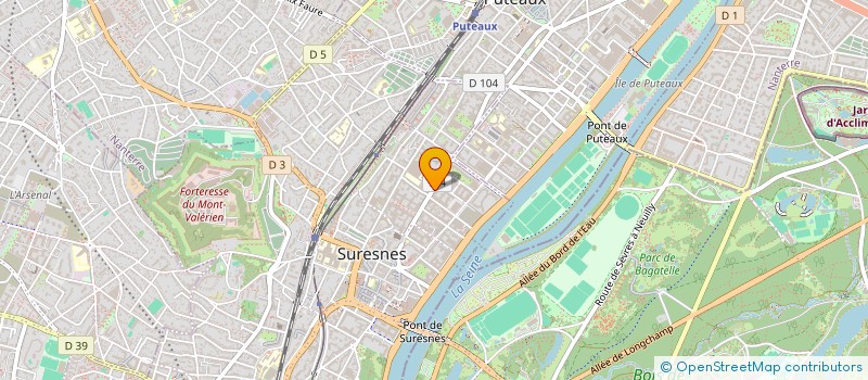 localisation de l'entreprise MADAME FATOUMA FOFANA à SURESNES