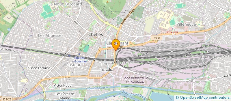 localisation de l'entreprise MADAME FATOUMA SIBY  CHELLES