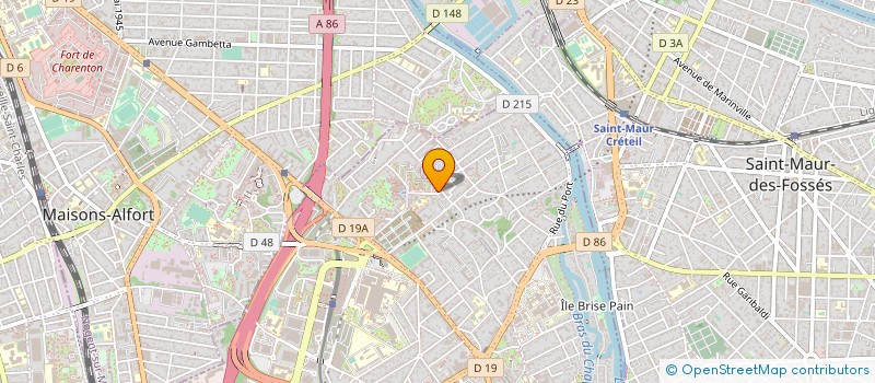 localisation de l'entreprise MADAME FATOUMA TOUNKARA  CRETEIL