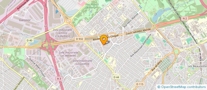 localisation de l'entreprise MADAME FATOUMASSA KANOUTE à AULNAY-SOUS-BOIS