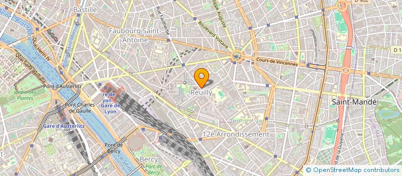 localisation de l'entreprise MADAME FATOUMATA BA à PARIS
