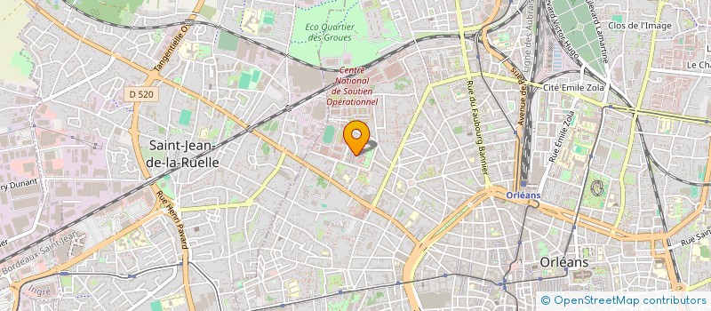localisation de l'entreprise MADAME FATOUMATA BAH à ORLEANS