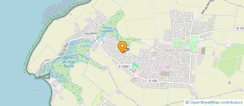 localisation de l'entreprise MADAME FATOUMATA BAH  NIEUL-SUR-MER