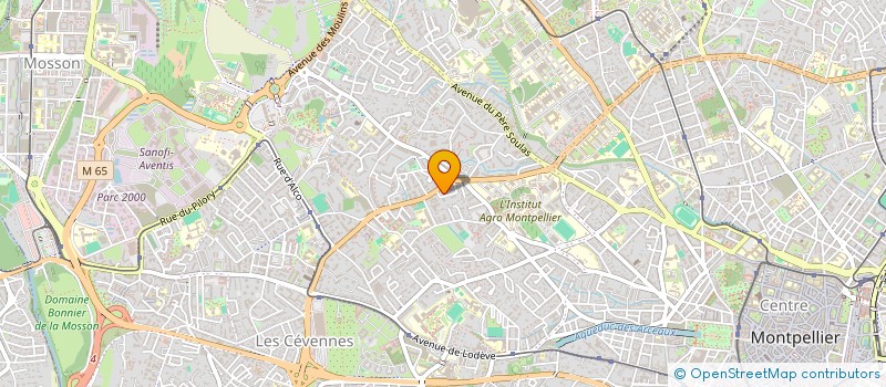 localisation de l'entreprise MADAME FATOUMATA BAH à MONTPELLIER