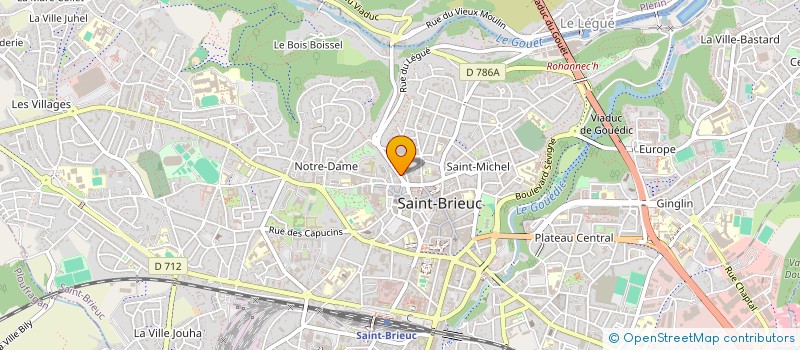 localisation de l'entreprise MADAME FATOUMATA BARRY à SAINT-BRIEUC