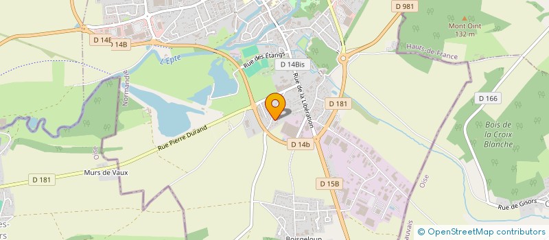 localisation de l'entreprise MADAME FATOUMATA BARRY  GISORS