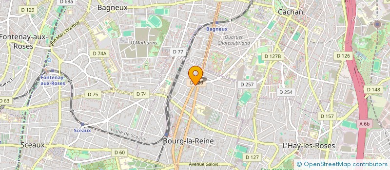 localisation de l'entreprise MADAME FATOUMATA BARRY à BOURG-LA-REINE