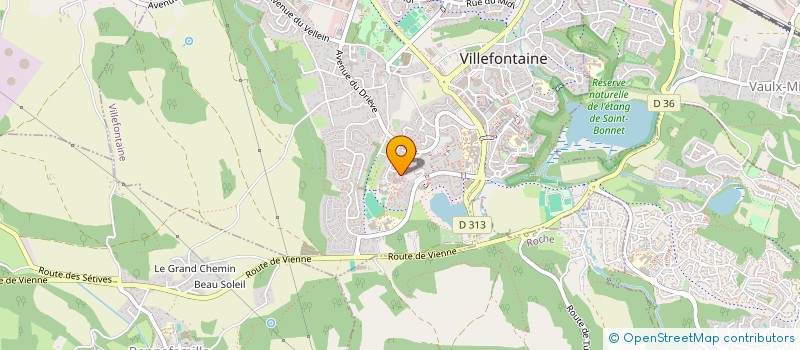 localisation de l'entreprise MADAME FATOUMATA-BINTA DJALO  VILLEFONTAINE