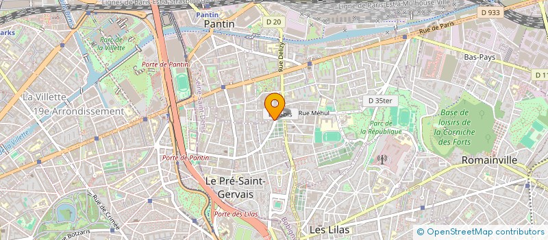 localisation de l'entreprise MADAME FATOUMATA CAMARA  VOISINS-LE-BRETONNEUX