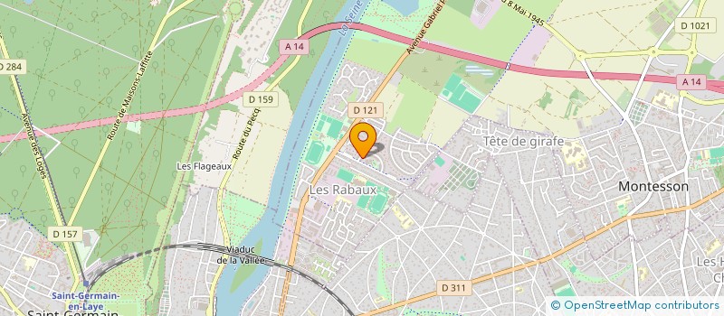 localisation de l'entreprise MADAME FATOUMATA CAMARA  MONTESSON