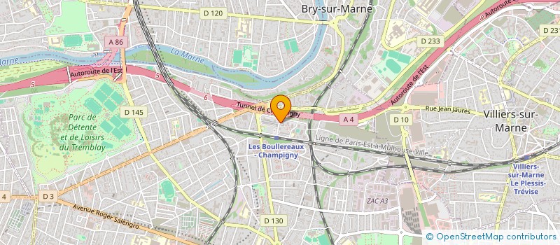 localisation de l'entreprise MADAME FATOUMATA CAMARA à CHAMPIGNY-SUR-MARNE
