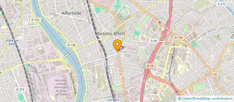 localisation de l'entreprise MADAME FATOUMATA CAMARA  MAISONS-ALFORT