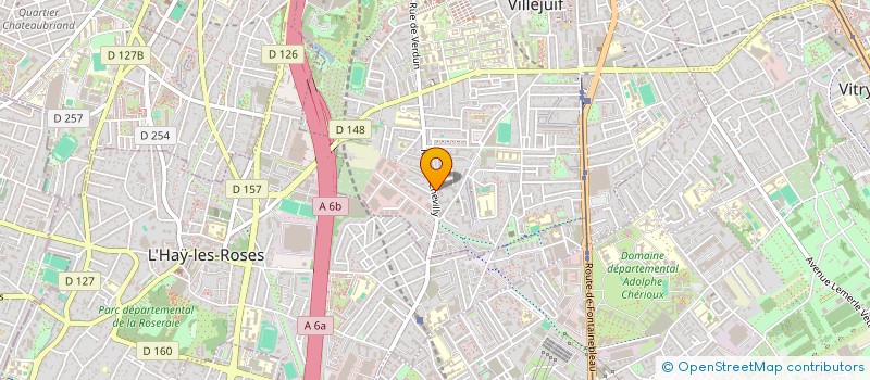 localisation de l'entreprise MADAME FATOUMATA CAMARA  VILLEJUIF