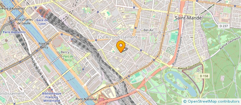 localisation de l'entreprise MADAME FATOUMATA CHAIDAD COULIBALY  PARIS