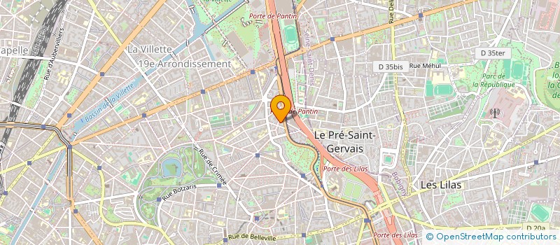 localisation de l'entreprise MADAME FATOUMATA CISSE  PARIS