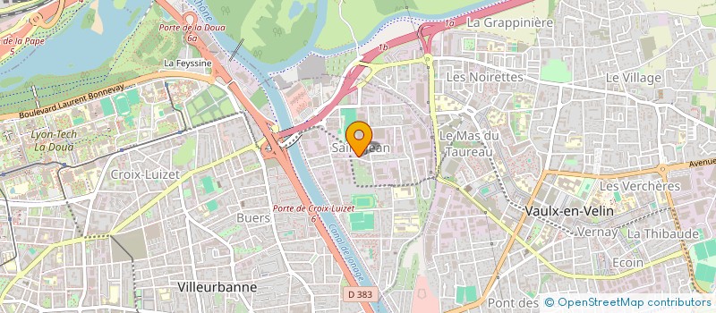 localisation de l'entreprise MADAME FATOUMATA CISSE  VILLEURBANNE