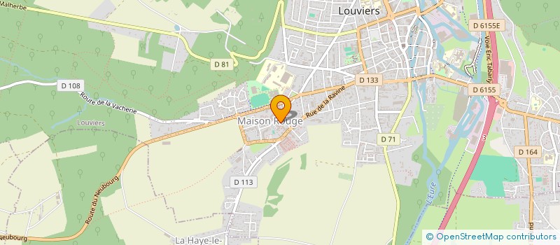 localisation de l'entreprise MADAME FATOUMATA COULIBALY à LOUVIERS