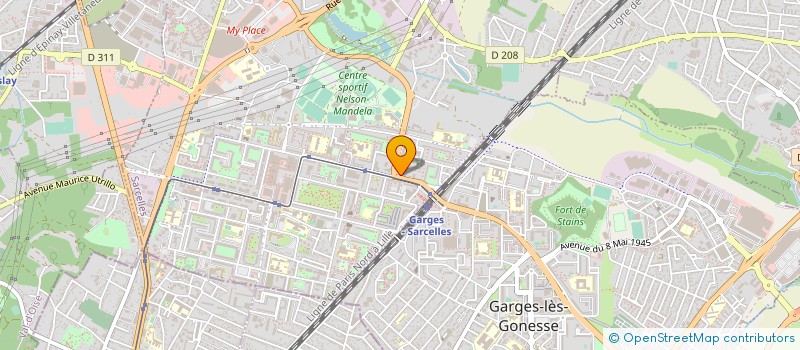 localisation de l'entreprise MADAME FATOUMATA DIABY à SARCELLES
