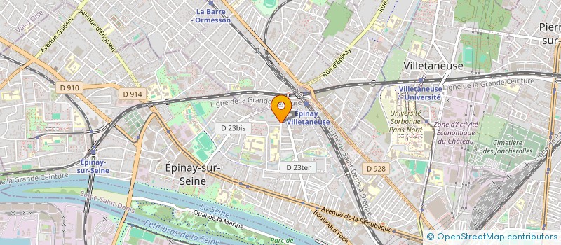 localisation de l'entreprise MADAME FATOUMATA DIAKHABY  EPINAY-SUR-SEINE