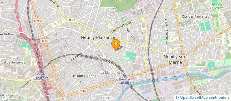 localisation de l'entreprise MADAME FATOUMATA DIARRAH  NEUILLY-PLAISANCE