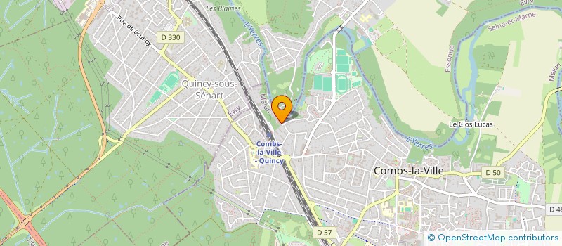 localisation de l'entreprise MADAME FATOUMATA DORE  COMBS-LA-VILLE