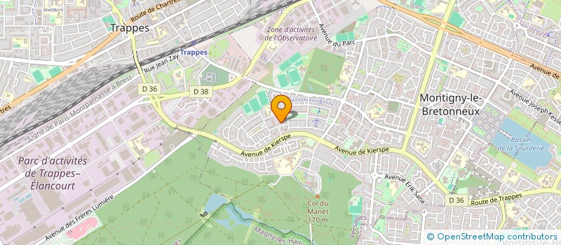 localisation de l'entreprise MADAME FATOUMATA DOSSO à MONTIGNY-LE-BRETONNEUX