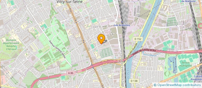 localisation de l'entreprise MADAME FATOUMATA DOUCOURE à VITRY-SUR-SEINE