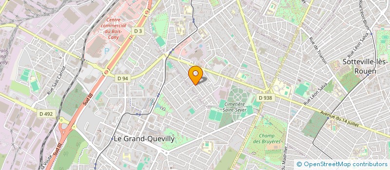 localisation de l'entreprise MADAME FATOUMATA DRAME à LE PETIT-QUEVILLY