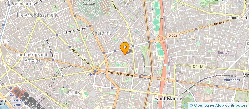 localisation de l'entreprise MADAME FATOUMATA FOFANA  PARIS