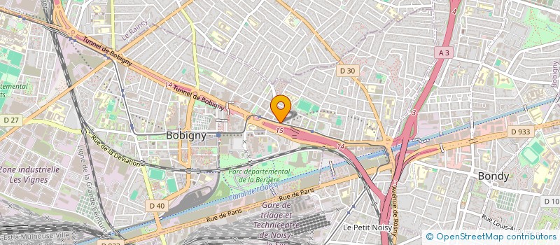 localisation de l'entreprise MADAME FATOUMATA FOFANA  BOBIGNY