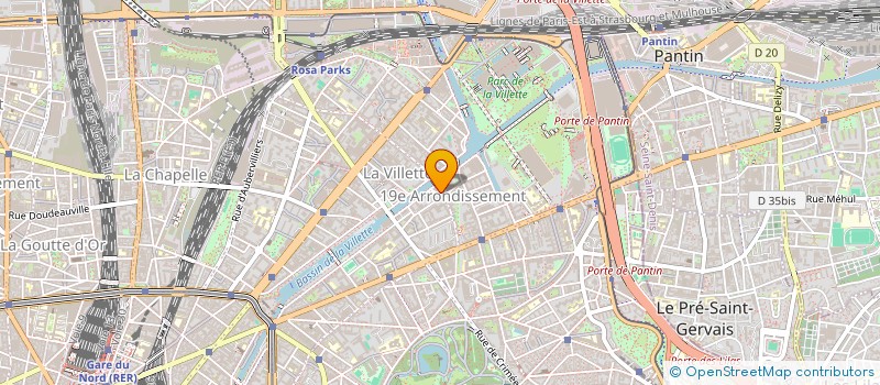 localisation de l'entreprise MADAME FATOUMATA GOMES  PARIS