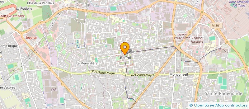 localisation de l'entreprise MADAME FATOUMATA KABA  TOURS