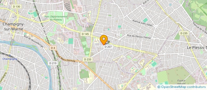 localisation de l'entreprise MADAME FATOUMATA KANTE à CHAMPIGNY-SUR-MARNE