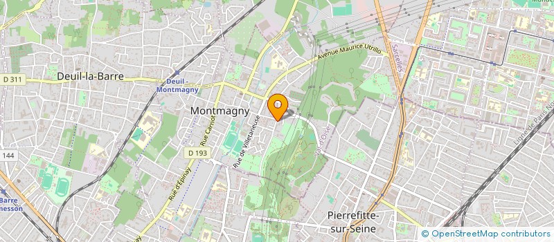 localisation de l'entreprise MADAME FATOUMATA KEKOUMANA  MONTMAGNY