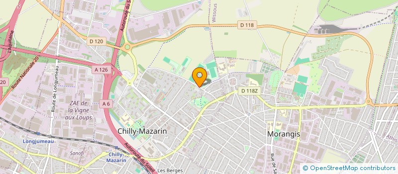 localisation de l'entreprise MADAME FATOUMATA LY  CHILLY-MAZARIN