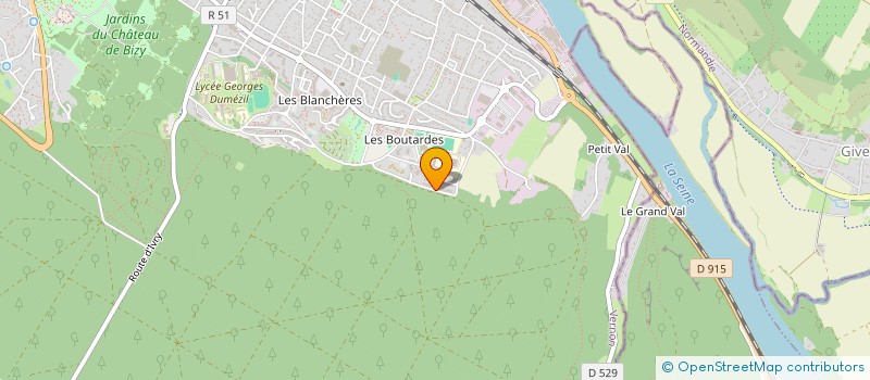 localisation de l'entreprise MADAME FATOUMATA MACALOU  VERNON