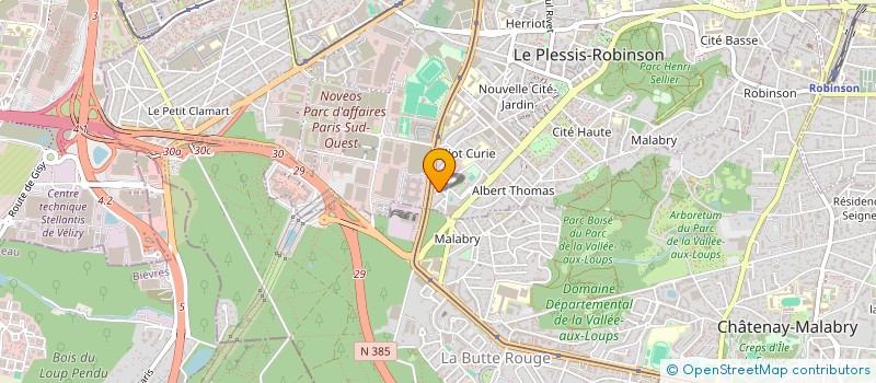 localisation de l'entreprise MADAME FATOUMATA MAGASSA à LE PLESSIS-ROBINSON
