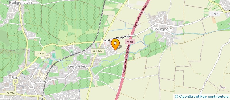 localisation de l'entreprise MADAME FATOUMATA N'DIAYE  GERTWILLER